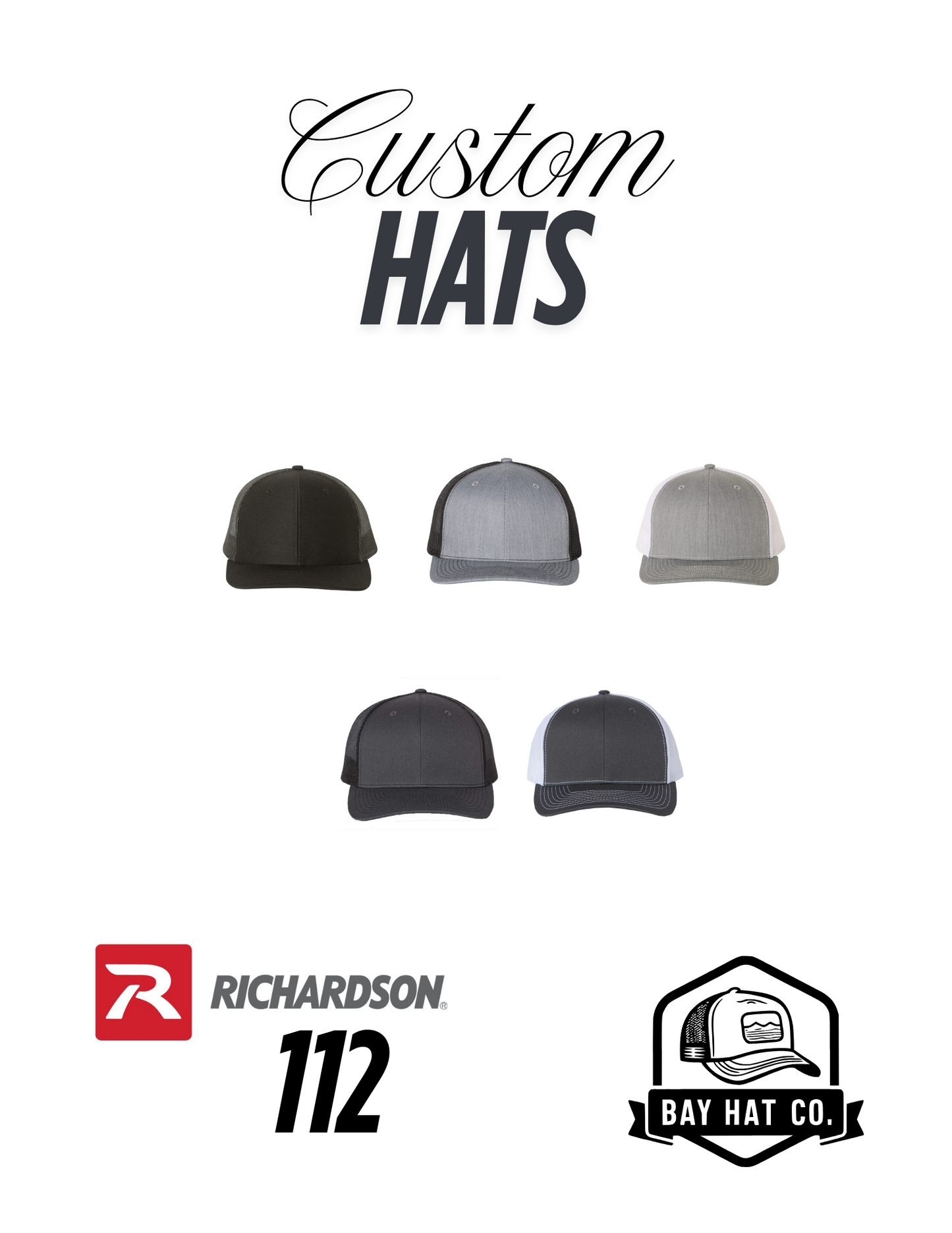 Custom Hat with laser engraved patch - Payment only